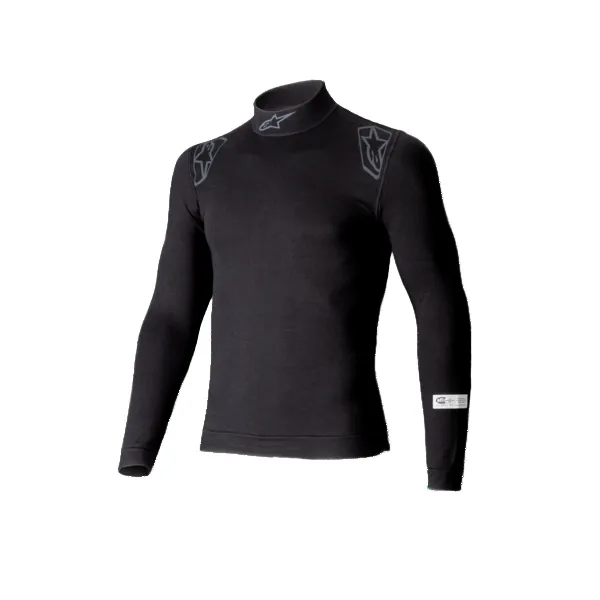 ALPINESTARS 4750325-10-S Top L/S ZX Evo V3 FIA/SFI, Black, Size S