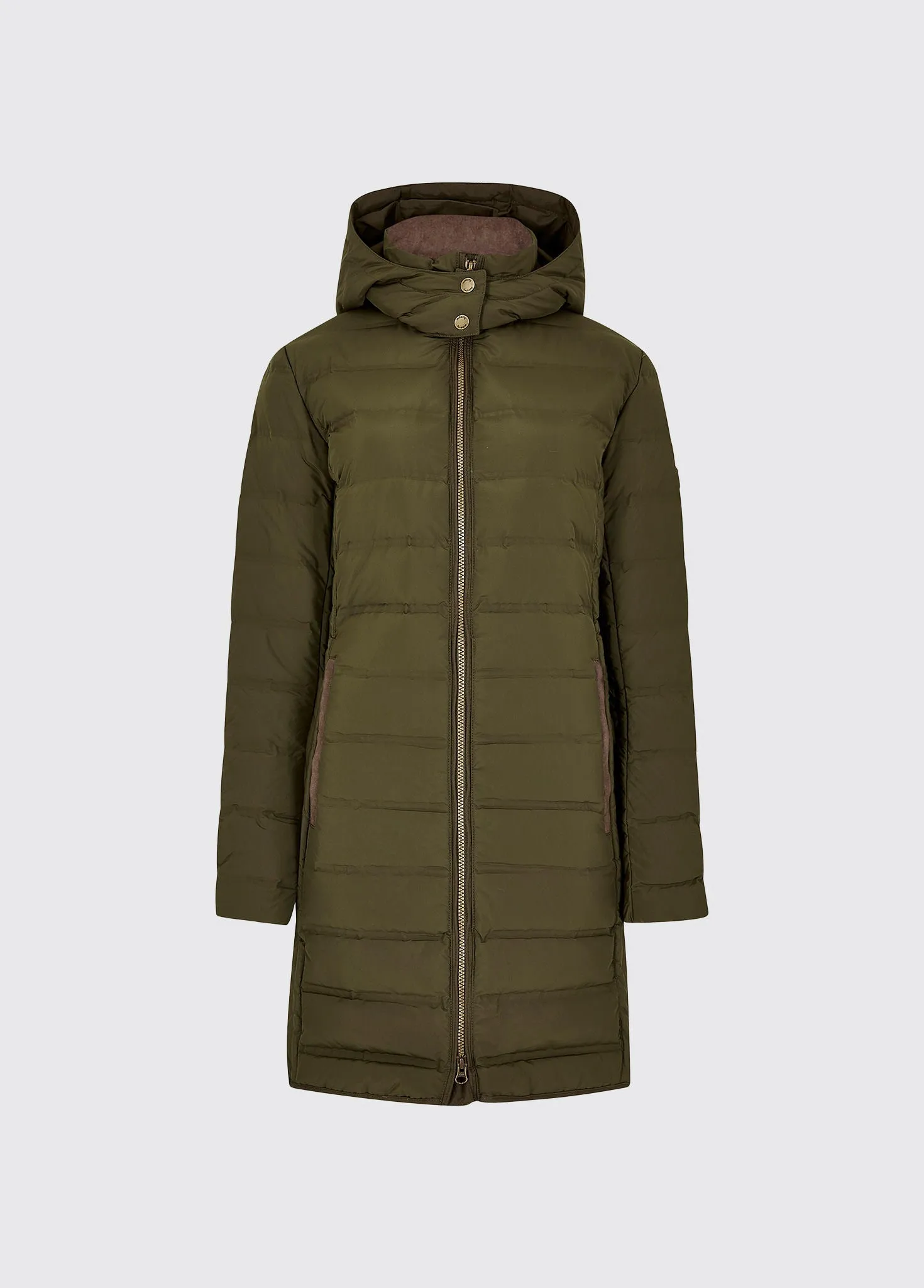 Ballybrophy Quilted Jacket - Olive