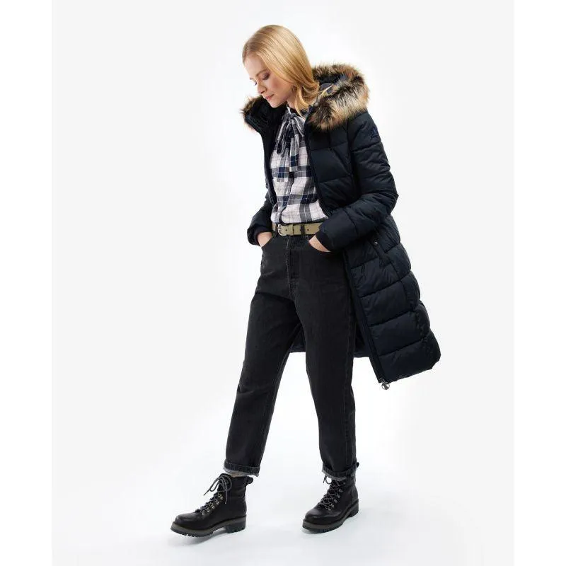 Barbour Rosoman Ladies Quilted Jacket - Dark Navy