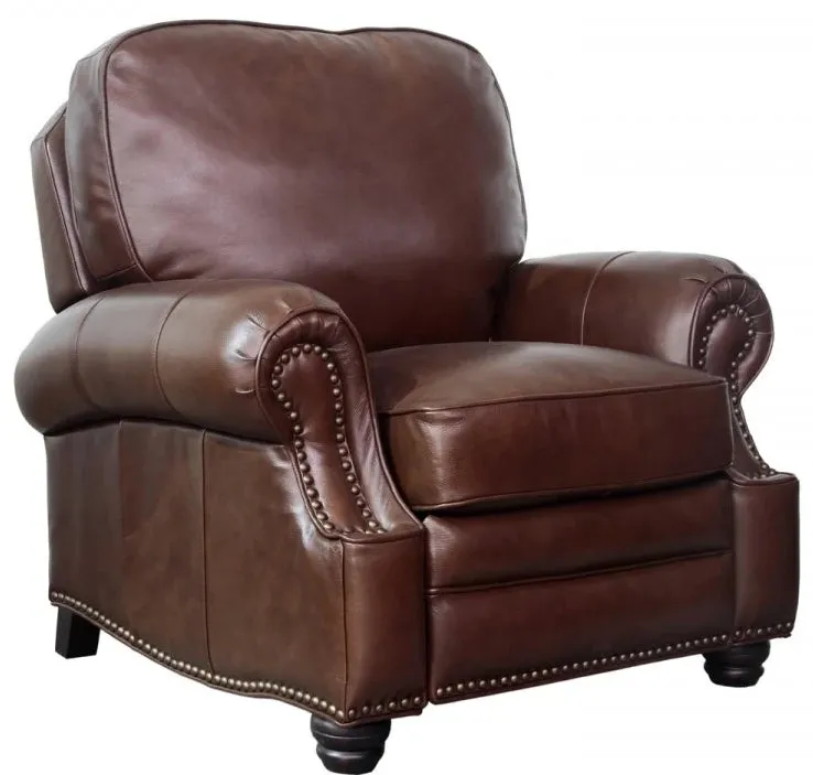 Barcalounger Longhorn Top Grain Leather Recliner