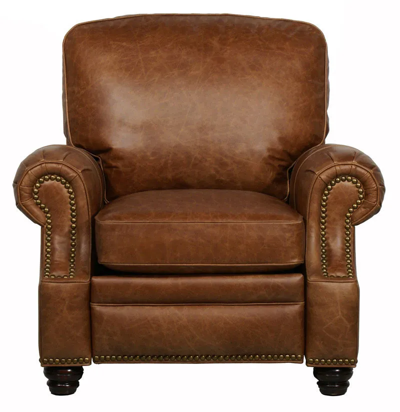 Barcalounger Longhorn Top Grain Leather Recliner