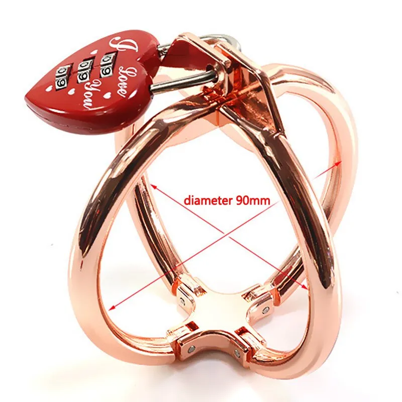 BDSM  Password Lock Cross Handcuffs