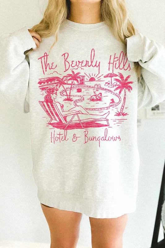 BEVERLY HILLS OVERSIZED SWEATSHIRT