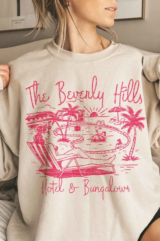 BEVERLY HILLS OVERSIZED SWEATSHIRT