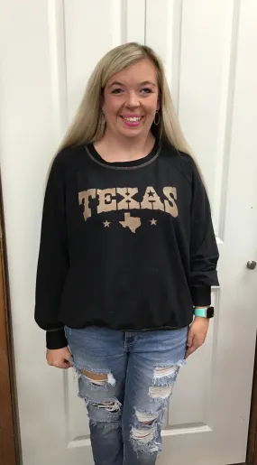 Black Texas Sweatshirt