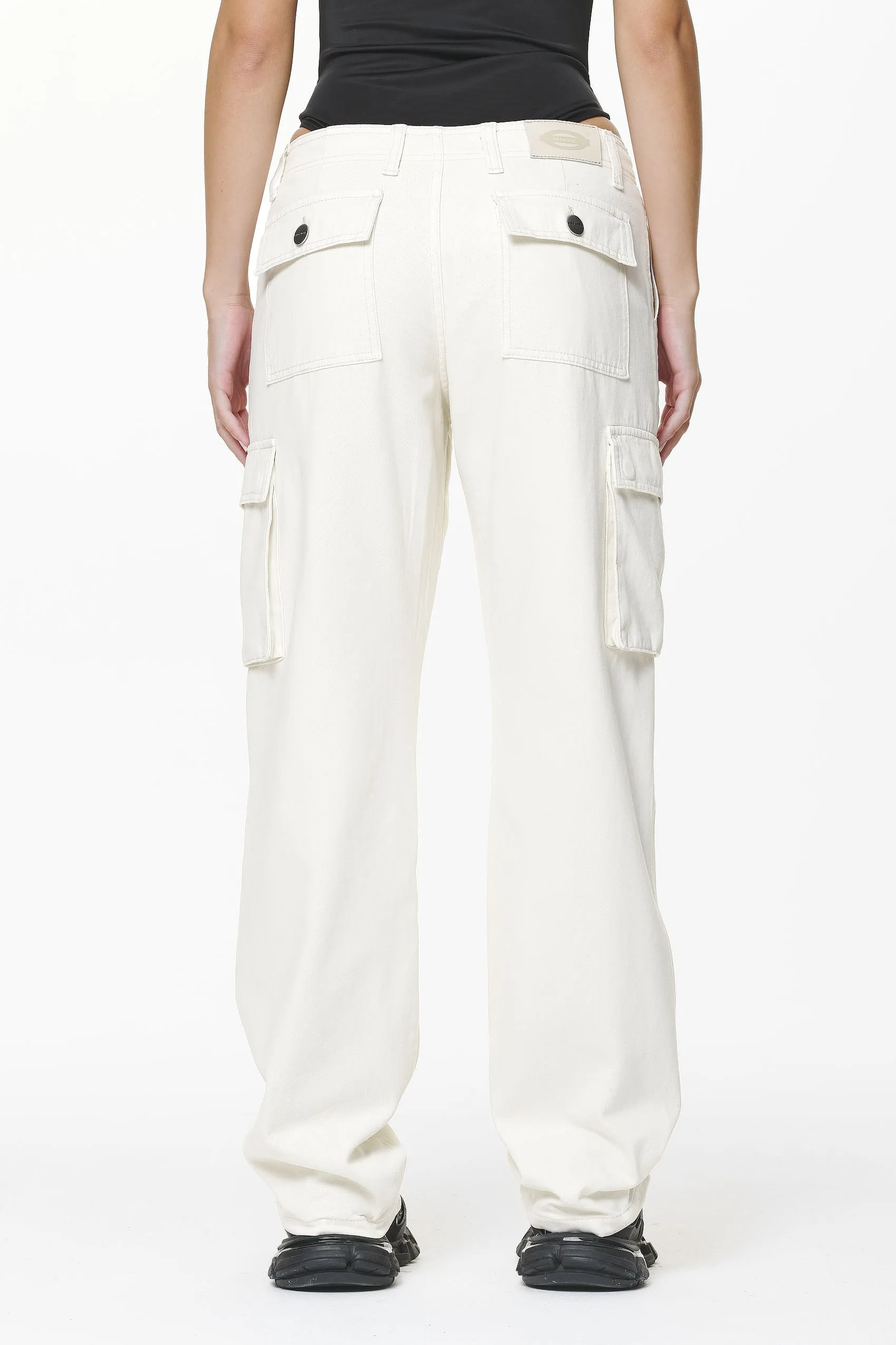 Bodo Wide Cargo Pants Salty Cream