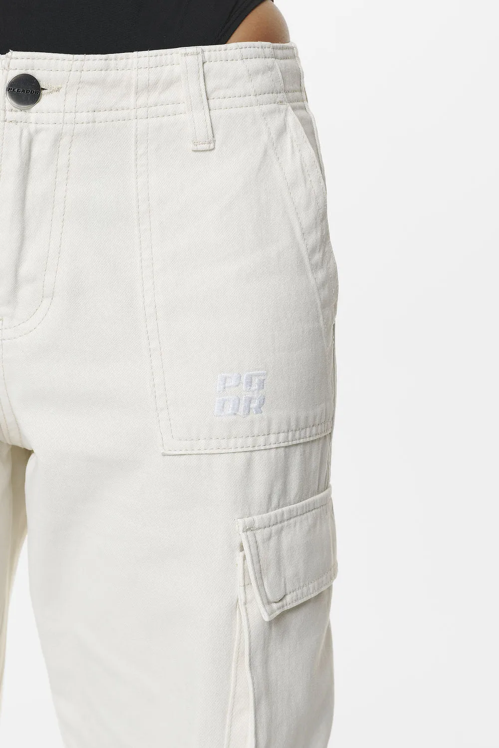 Bodo Wide Cargo Pants Salty Cream