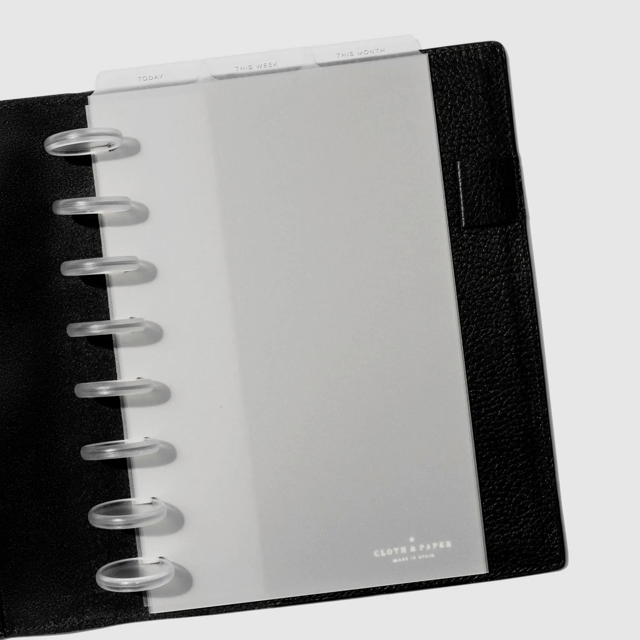 Cadence Top Tab Planner Dividers | Low Profile | Matte