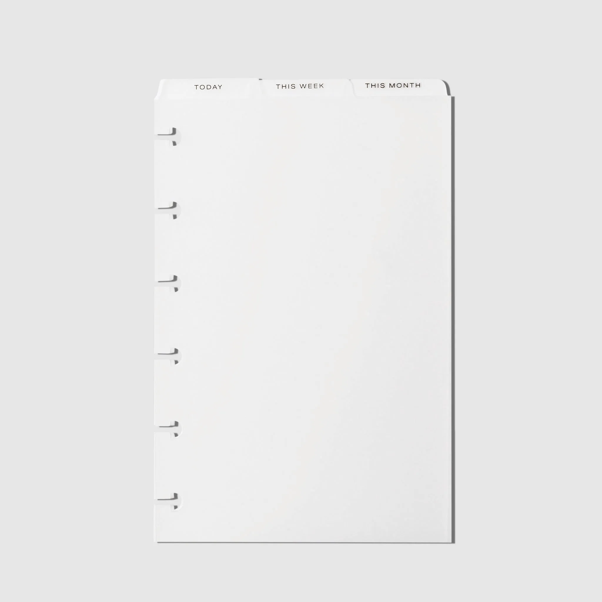 Cadence Top Tab Planner Dividers | Low Profile | Matte