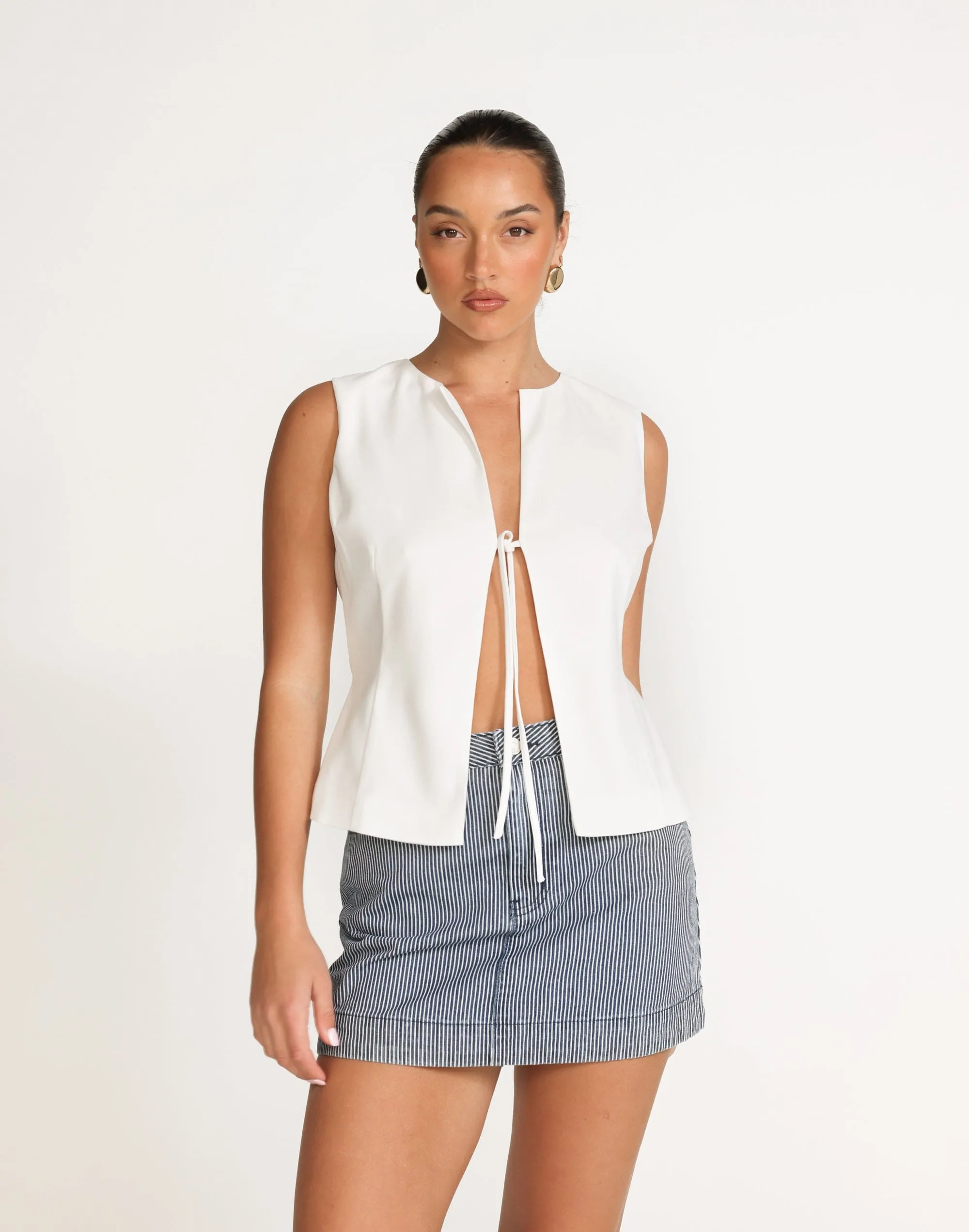 Caisey Top (White)