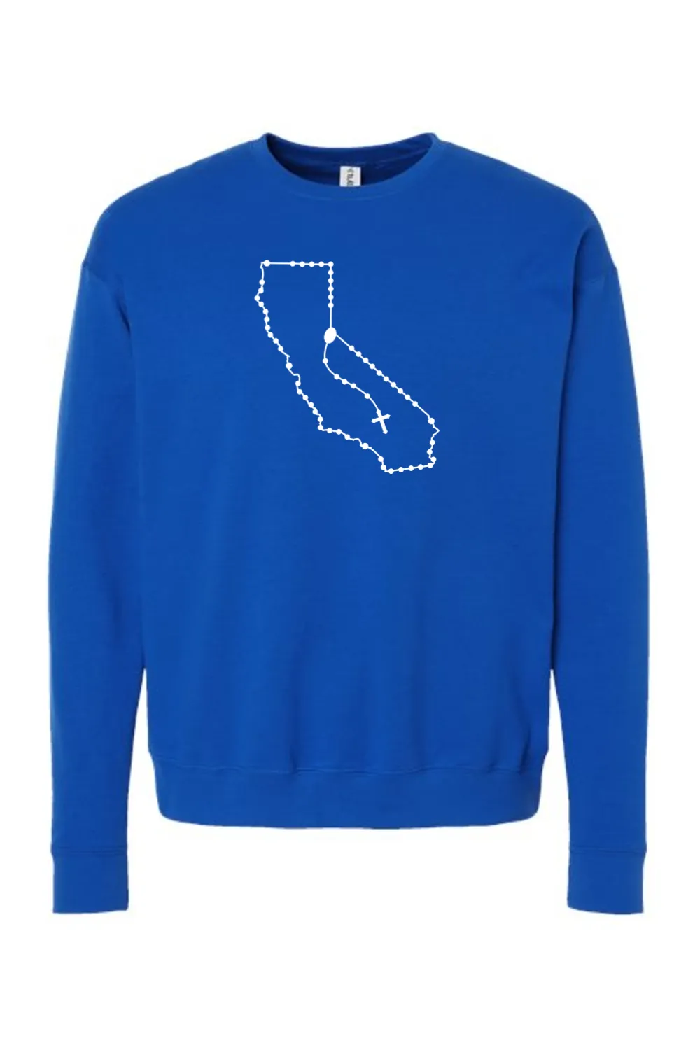 California Catholic Rosary Crewneck Sweatshirt