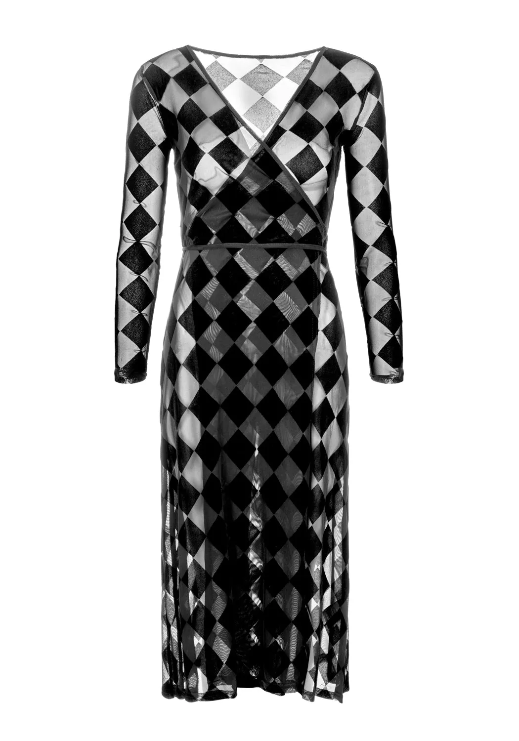 Carnival Midaxi Wrap Dress