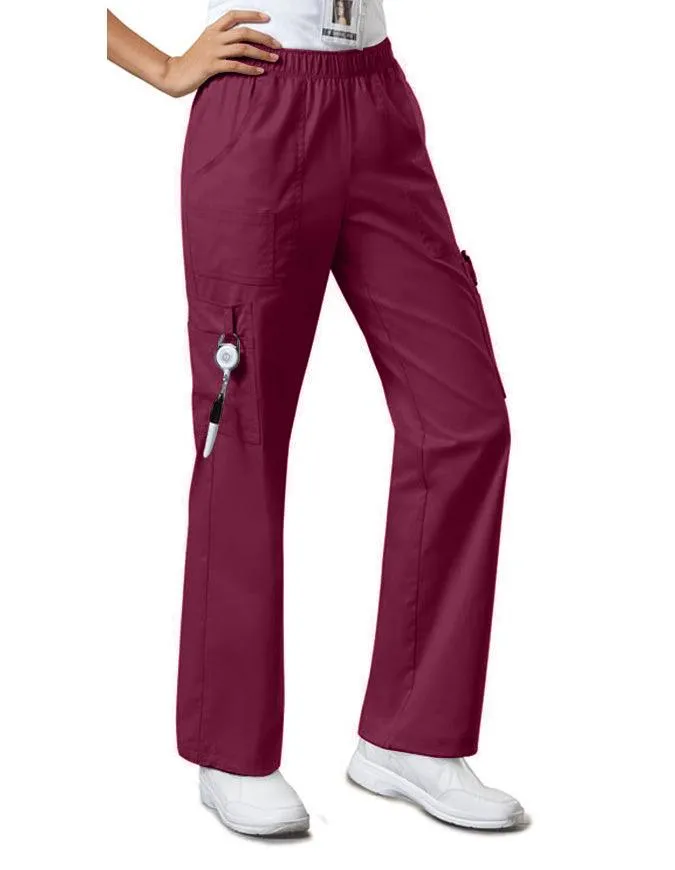 Cherokee WorkWear Women's Straight Leg Petite Scrub Pants