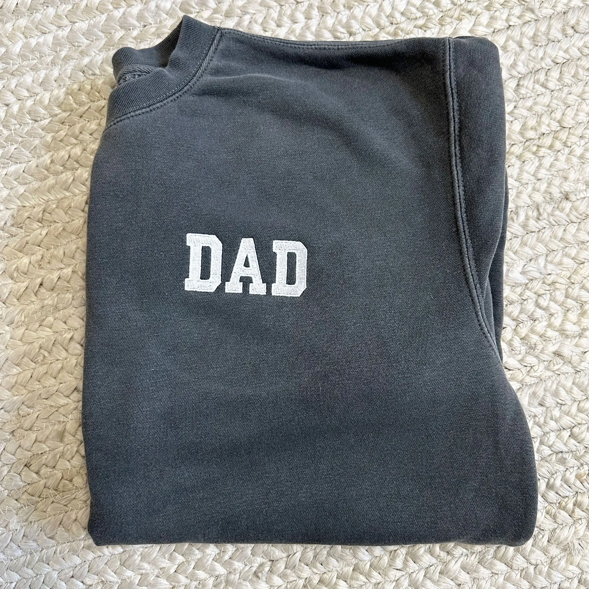 DAD Varsity Block Crewneck Sweatshirt