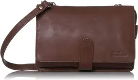 Derek Alexander Leather FLASHBACK- Front Flap/Top Zip Organizer