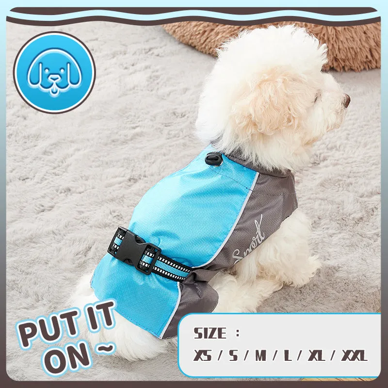 Dog Punching Jacket Puppy Raincoat For Summer Chihuahua Rain Coat