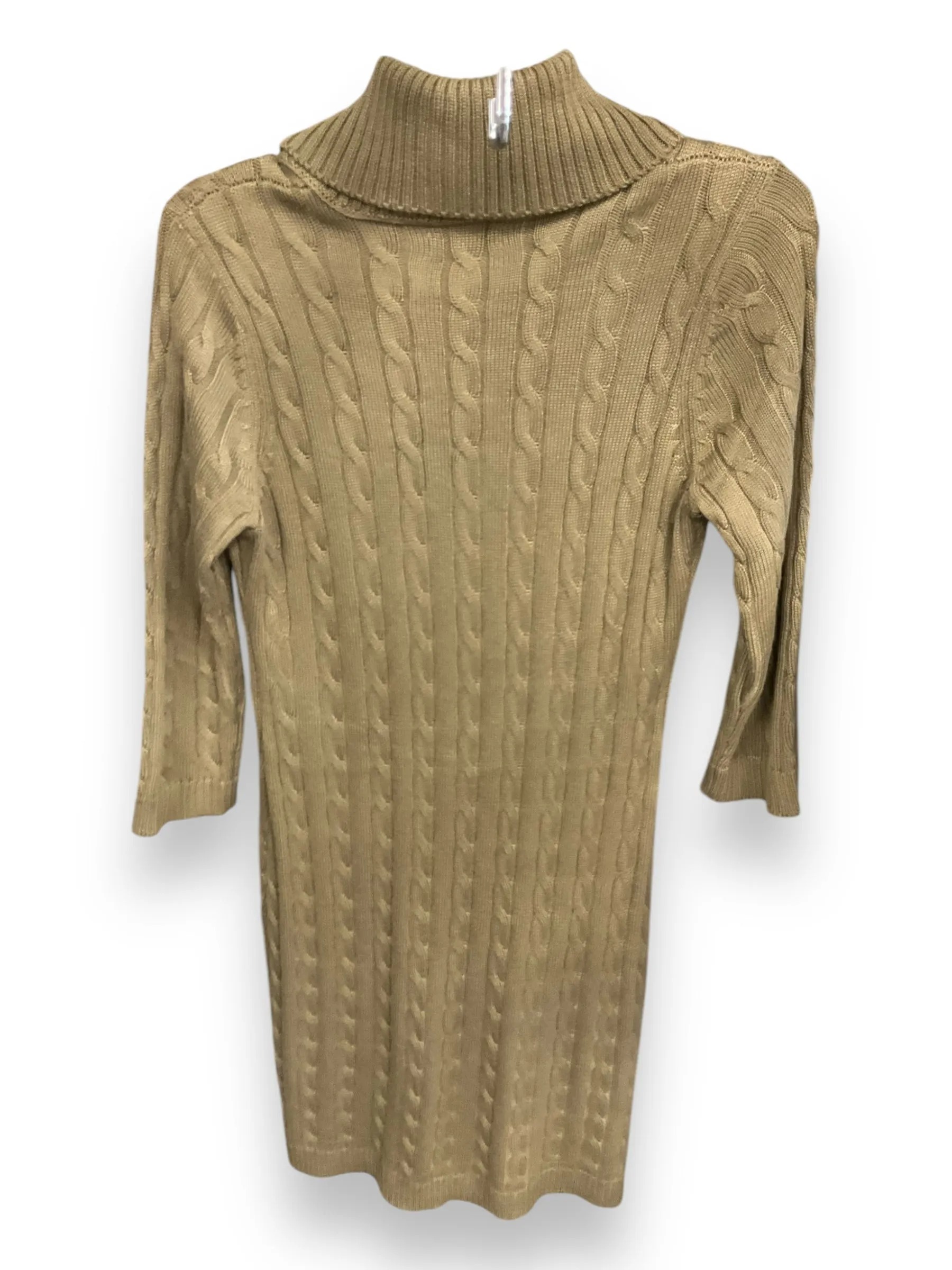 Dress Sweater By Calvin Klein In Green, Size: M