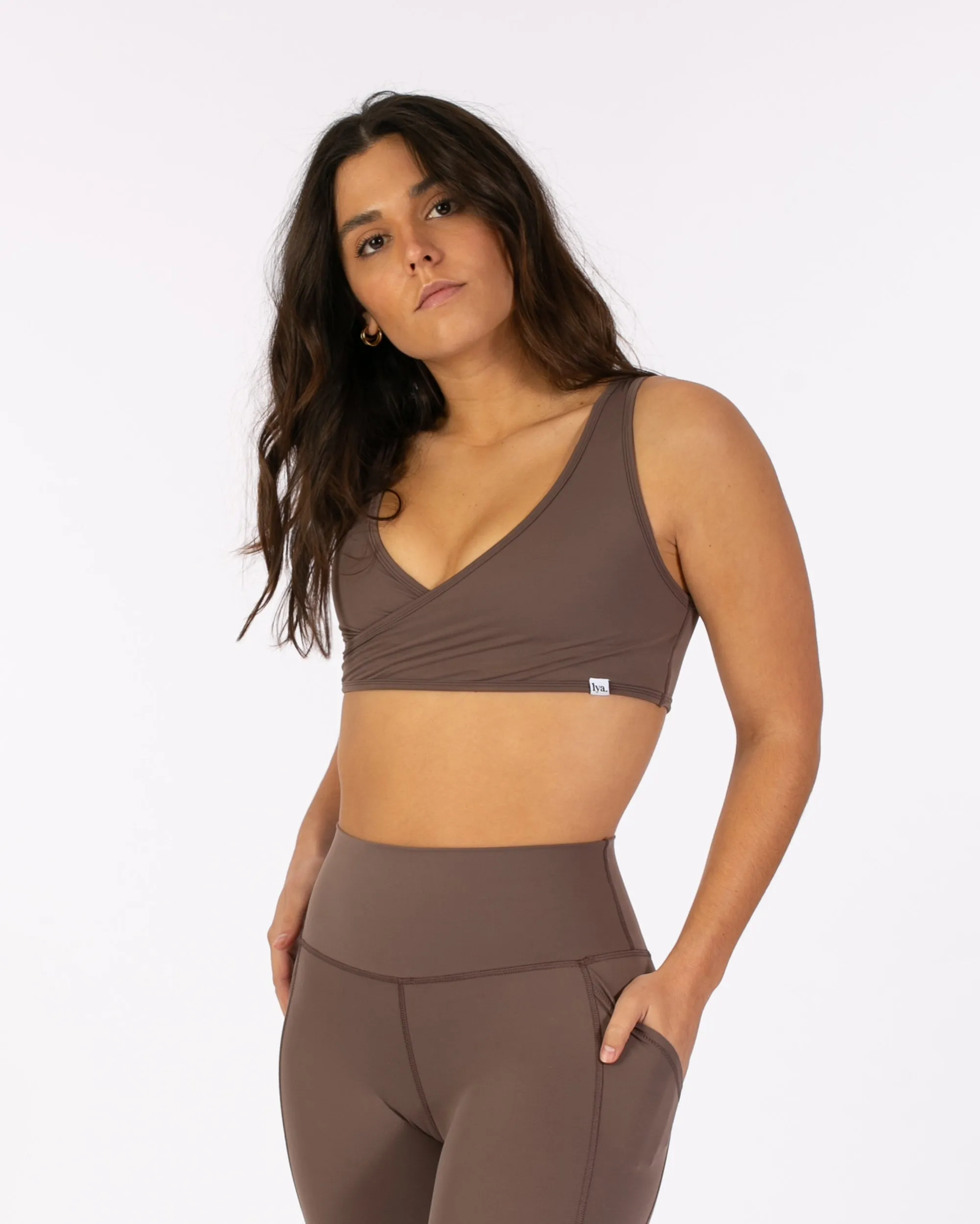 Energy Sports Bra - Walnut