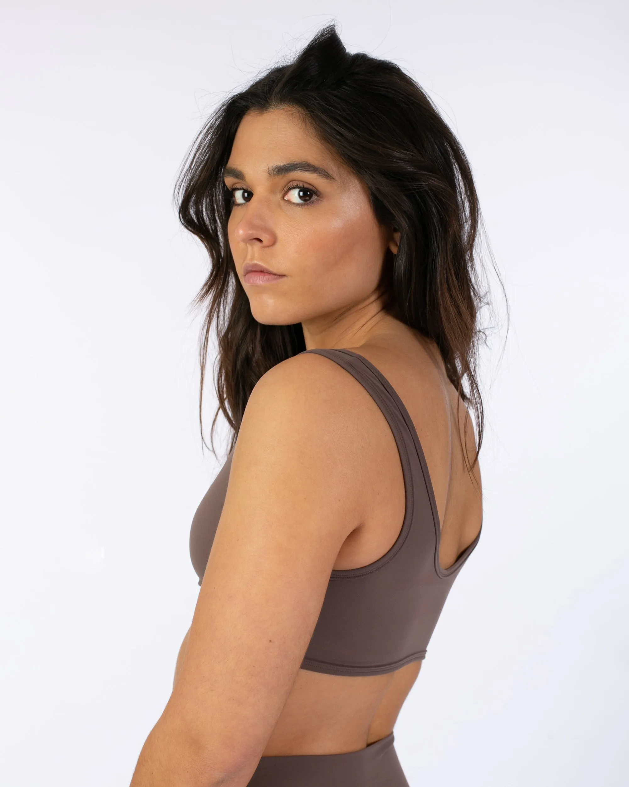 Energy Sports Bra - Walnut