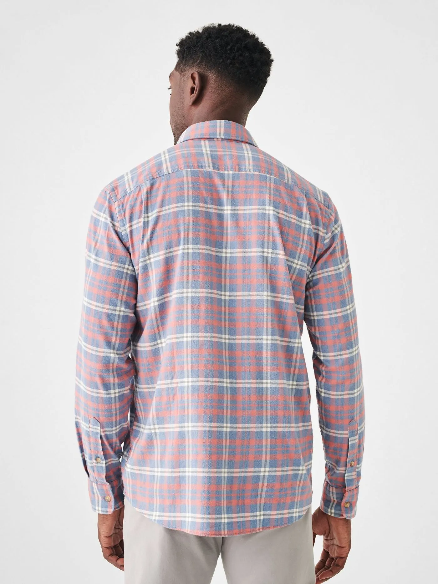 Faherty The All Time Shirt in Niagara River Plaid