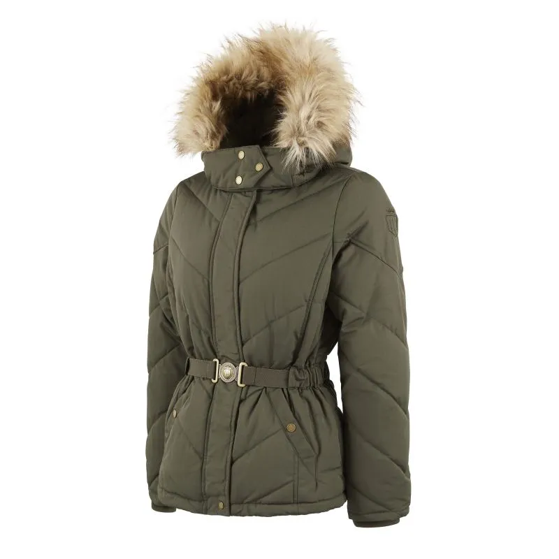 Fairfax & Favor Charlotte Padded Ladies Jacket - Khaki