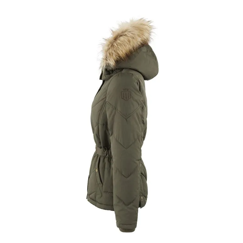 Fairfax & Favor Charlotte Padded Ladies Jacket - Khaki