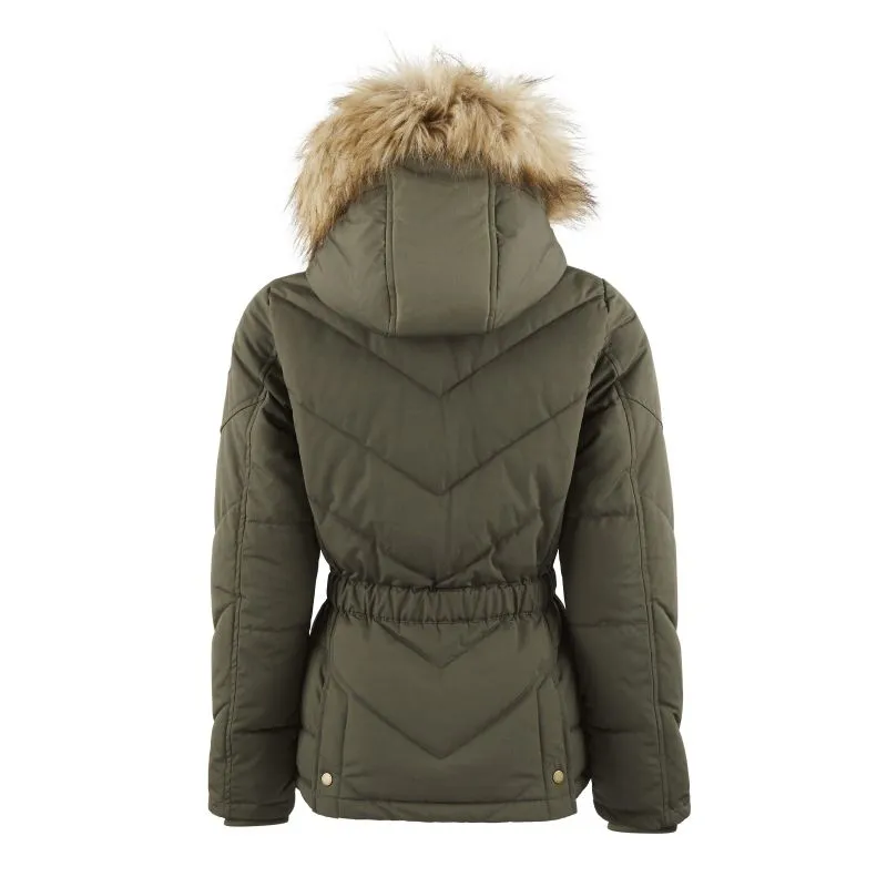 Fairfax & Favor Charlotte Padded Ladies Jacket - Khaki