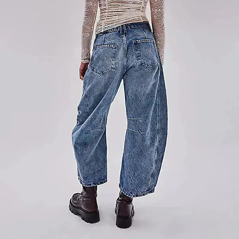 Fashion Loose Wide-leg Pants Summer Sports Straight  Casual Cotton Trousers Women's Trouser Pant