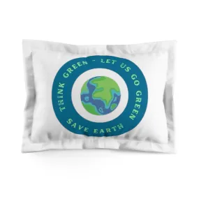 Go Green Microfiber Pillow Sham