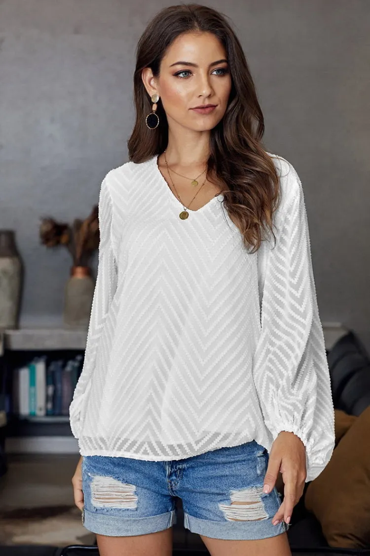 Grain Chiffon Top