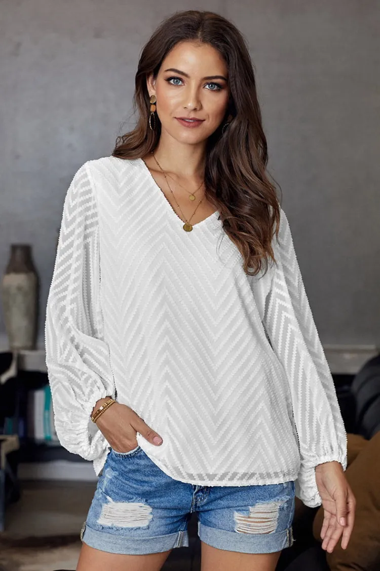 Grain Chiffon Top