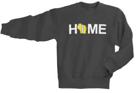 Green Bay Packers Home Youth Crewneck Sweatshirt