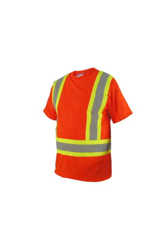 GROUND FORCE SAFETY T-SHIRT - ORANGE