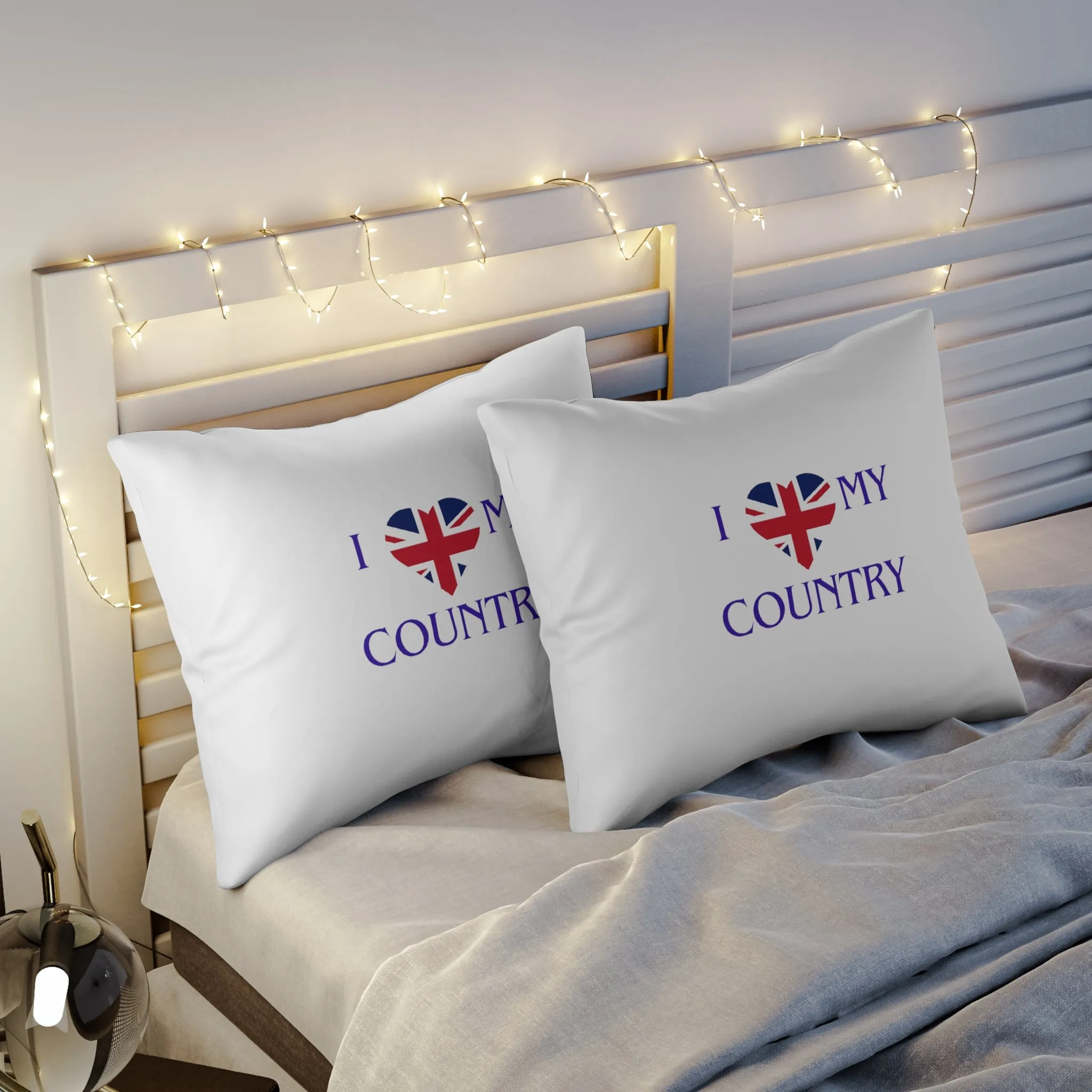 I love my Country Great Britain Pillow Sham