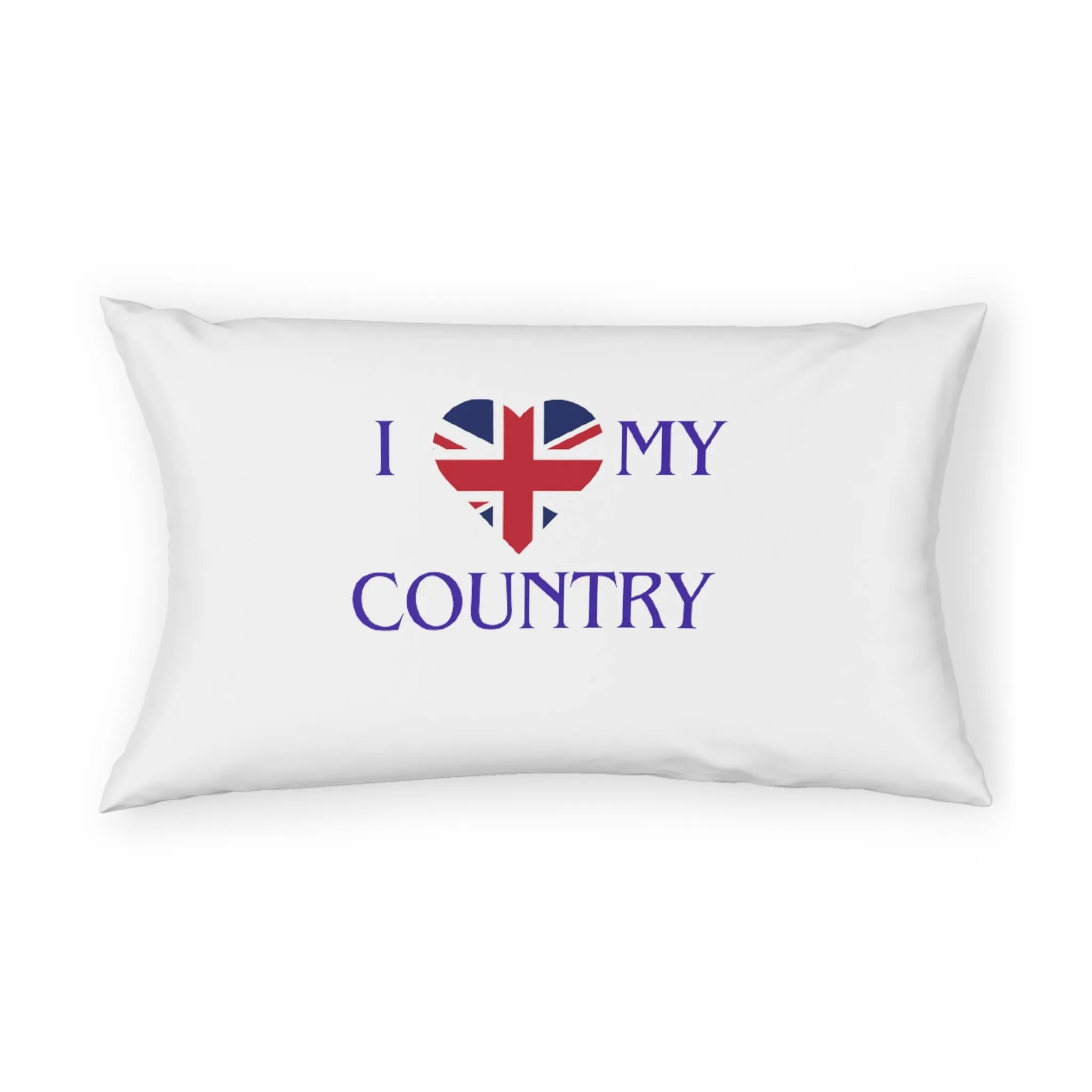 I love my Country Great Britain Pillow Sham