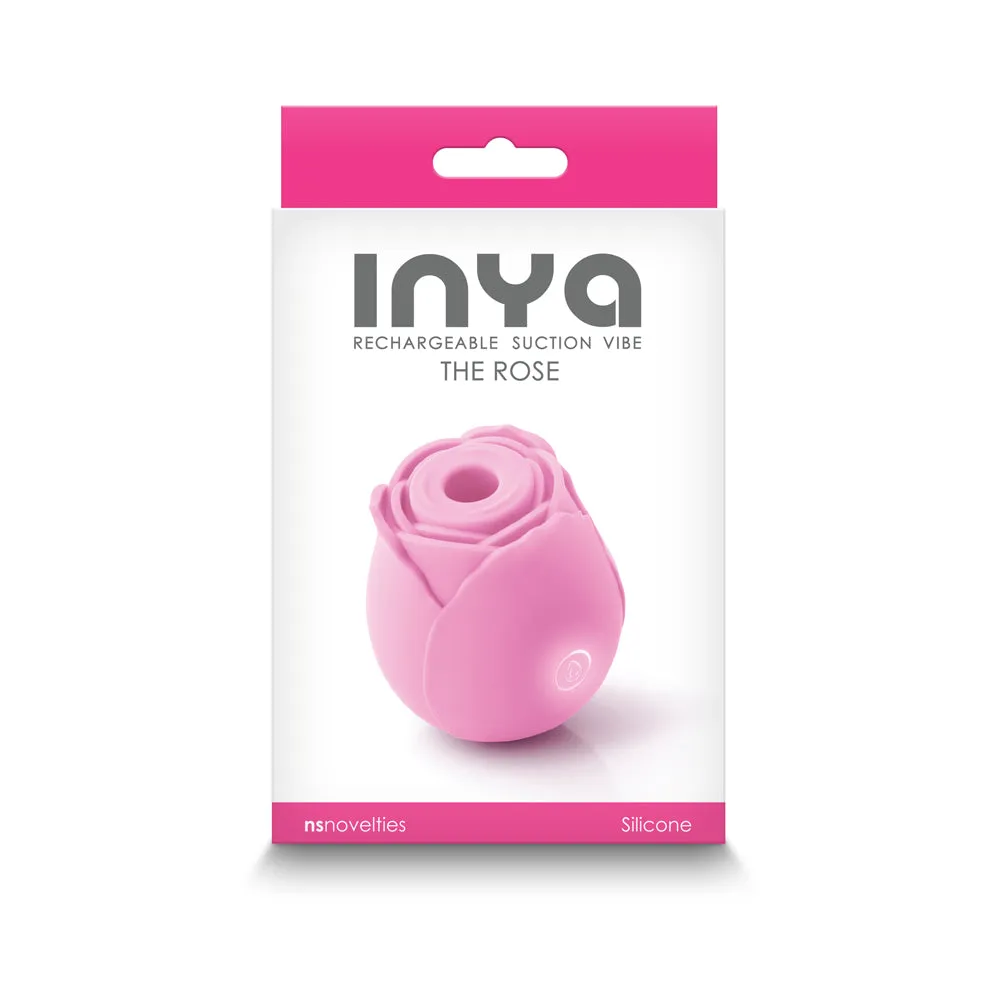 INYA The Rose Rechargeable Suction Vibe Pink