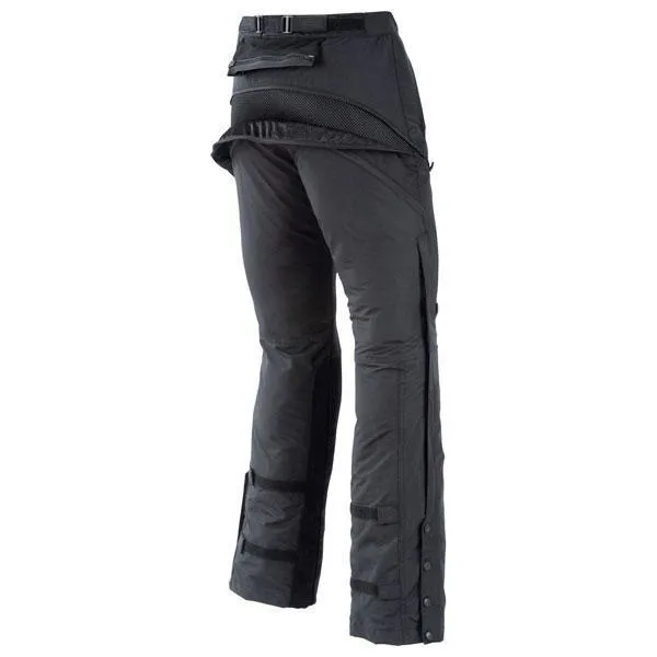 Joe Rocket 'Alter Ego' Womens Armored/Padded Black Textile Motorcycle Pants