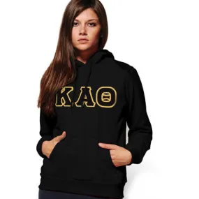 Kappa Alpha Theta Hooded Sweatshirt - G185 - TWILL