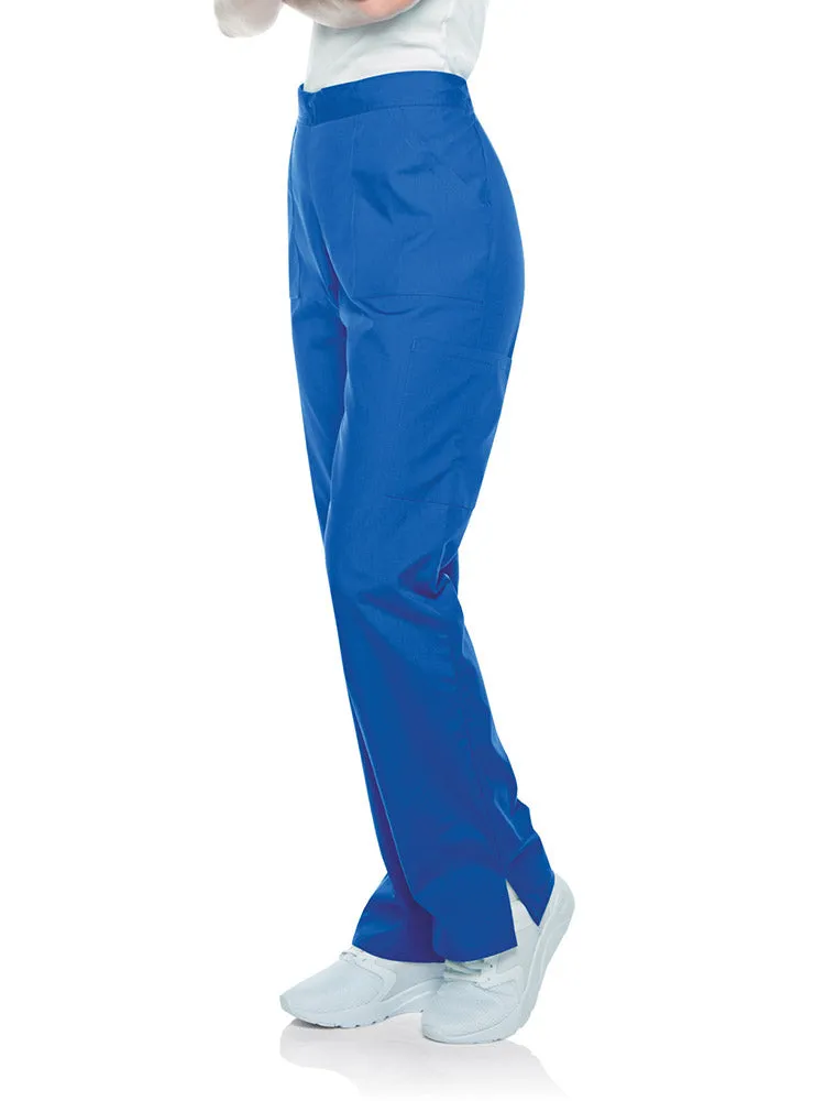 Landau ScrubZone Women's Straight Leg Cargo Pants | Royal