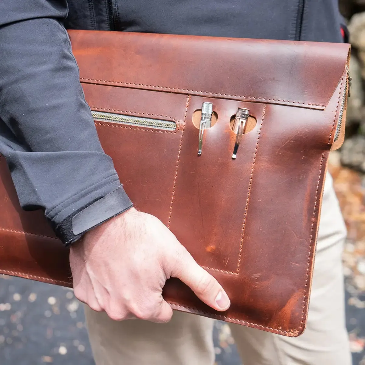 Leather Laptop Case [2 Colors]