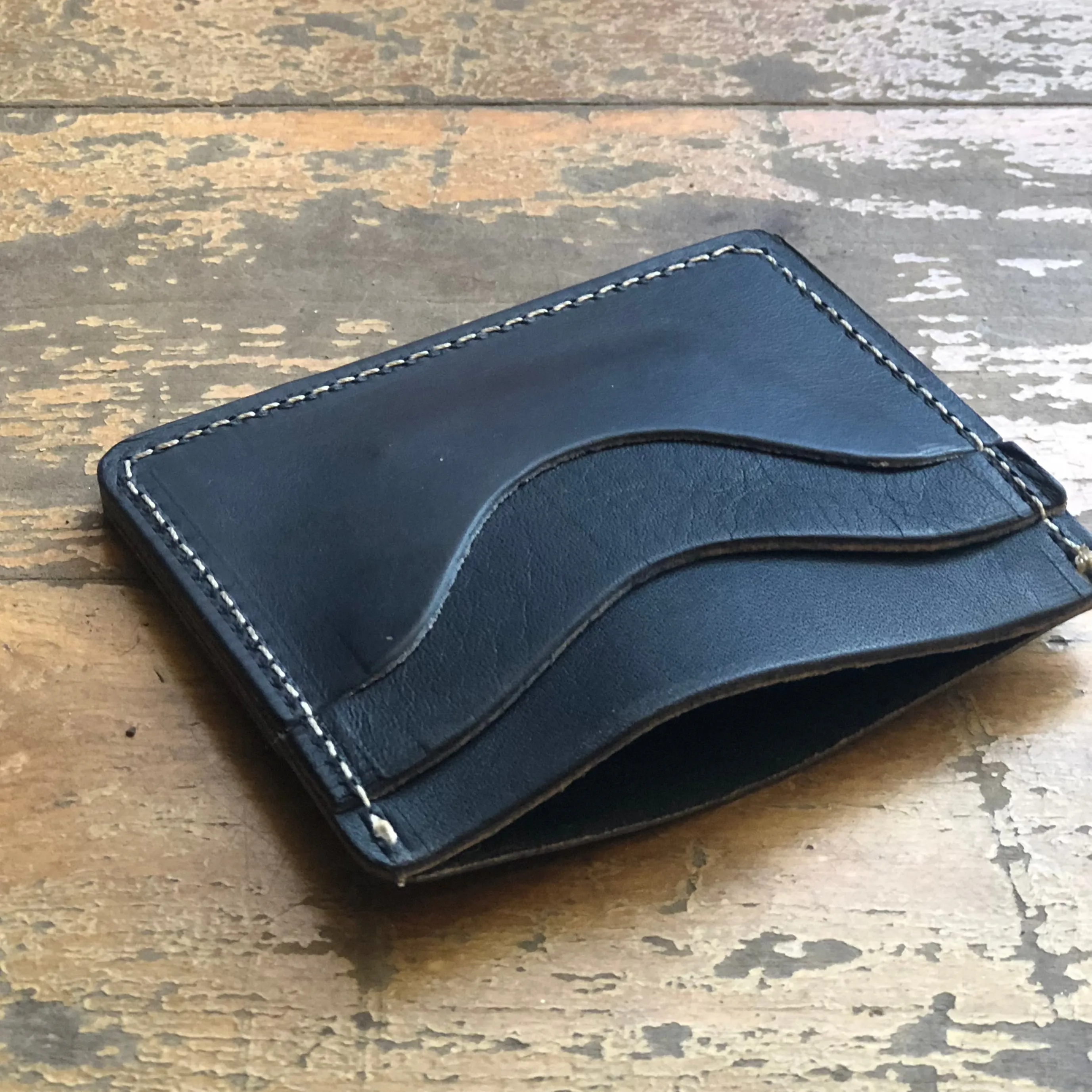 Leather Slim Wallet - USA Made