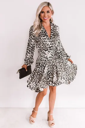 Leopard Lovin' Wrap Dress