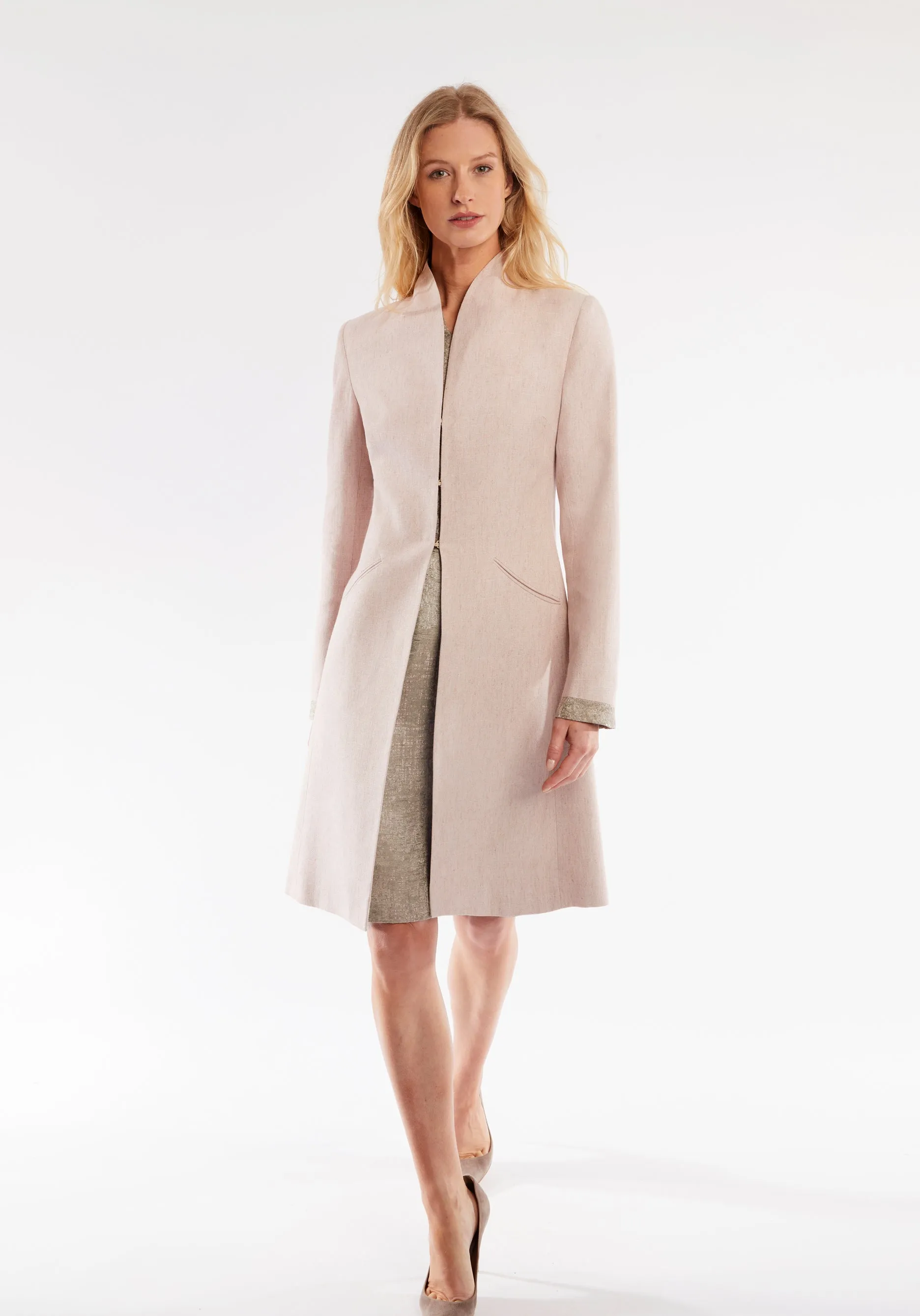 Libby Coat | Rose Quartz