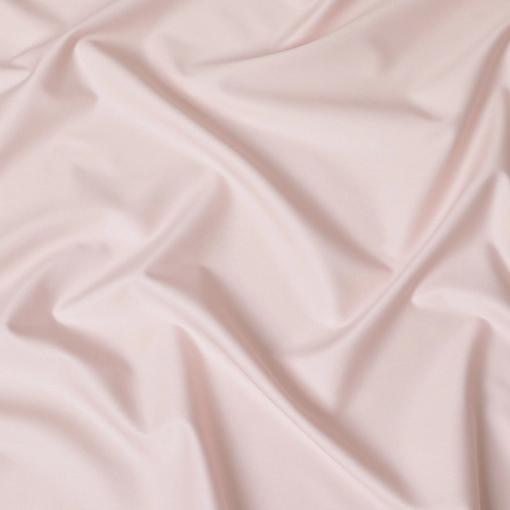 Light pink Plain Premium pure Swiss 100% cotton shirting fabric in twill weave-D16622