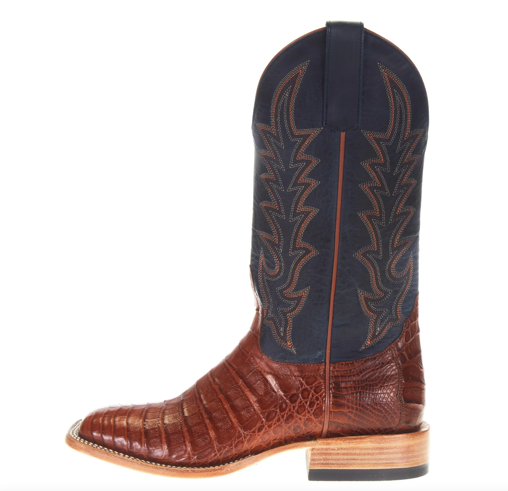 M2003 - Macie Bean Women's Brandy Caiman Belly Boot