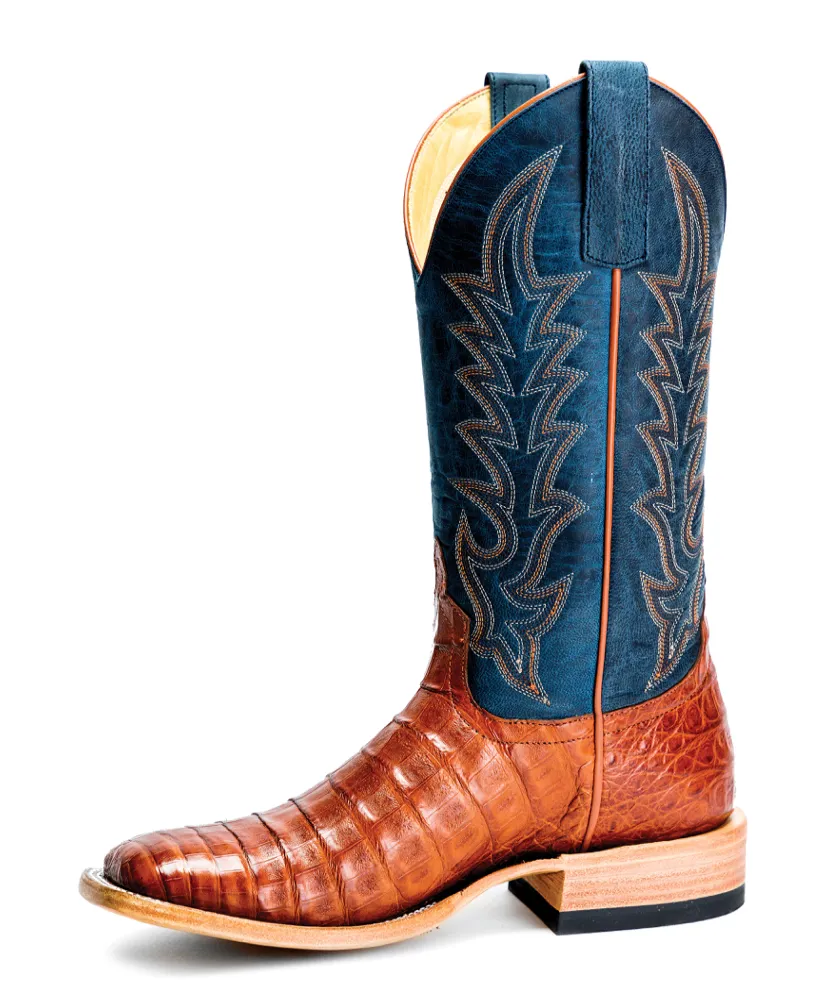 M2003 - Macie Bean Women's Brandy Caiman Belly Boot