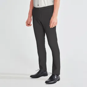 Men's Flat Front Chino - Black