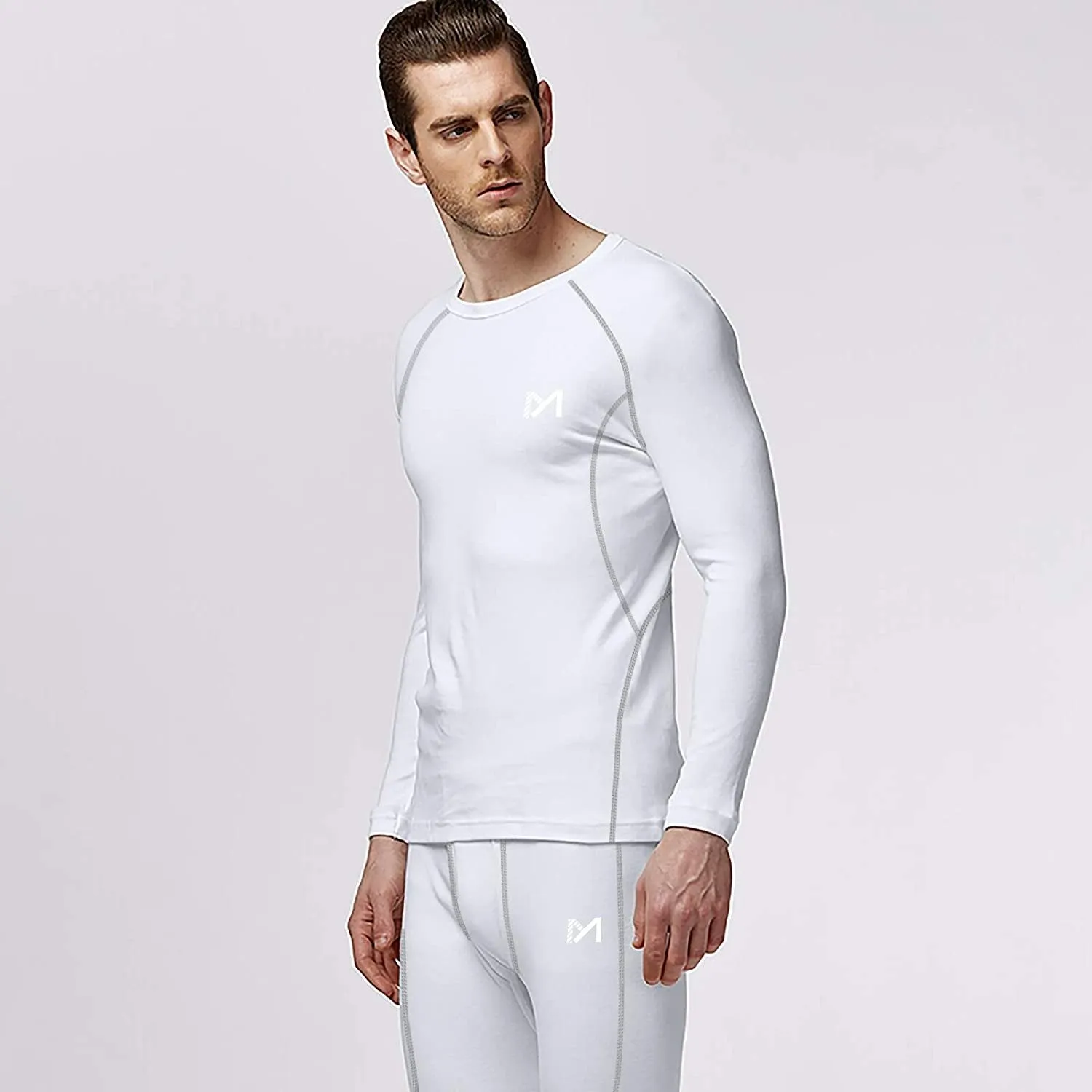 Men's Thermal Underwear Set Sport Long Johns Base Layer