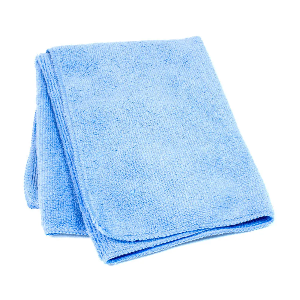 Microfiber Blue Cloth Towel 16" x 16"