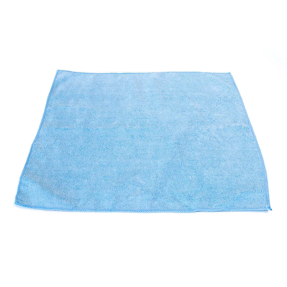 Microfiber Blue Cloth Towel 16" x 16"